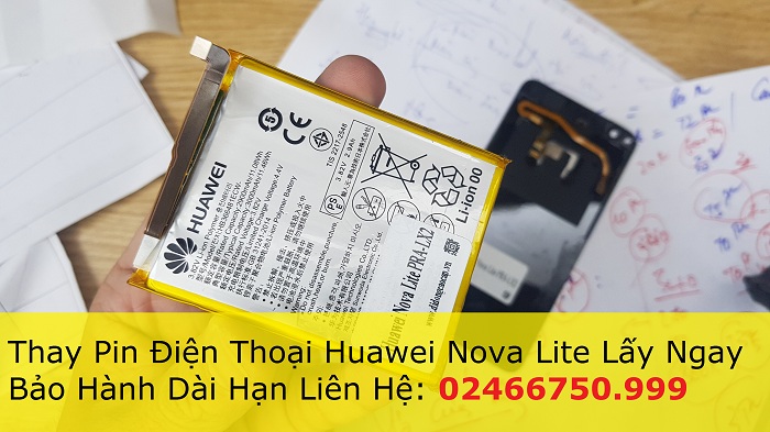Thay Pin Điện Thoại Huawei Nova Lite