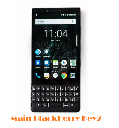 Main BlackBerry Key2