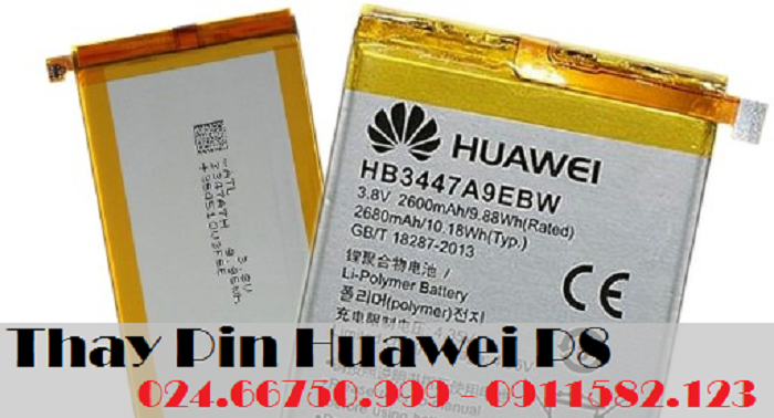 Thay Pin Điện Thoại Huawei P8