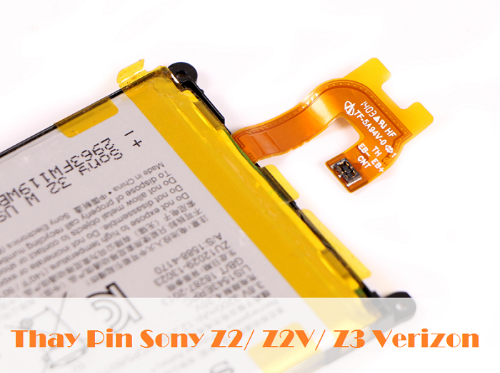 Thay Pin Sony Z2  Z2V Z3 Verizon