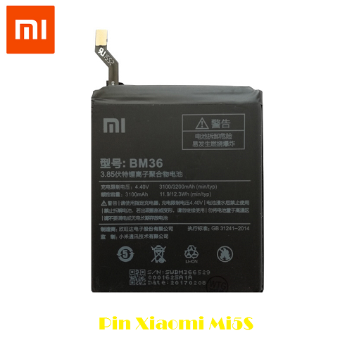 Pin Xiaomi Mi5S BM36 3100 mAh
