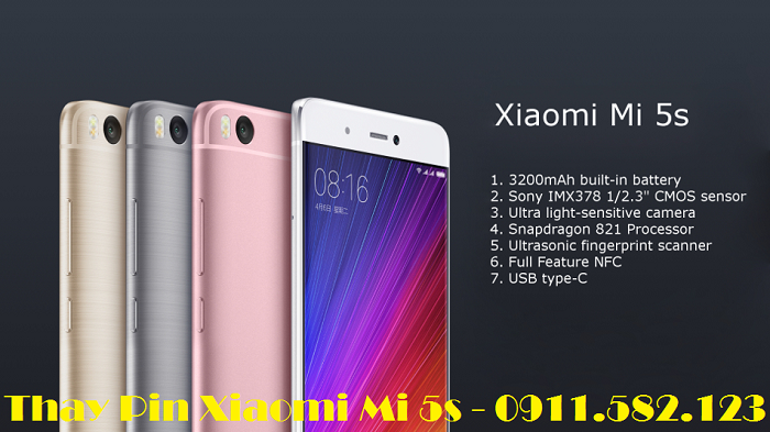 Thay Pin Điện Thoại Xiaomi Mi 5S