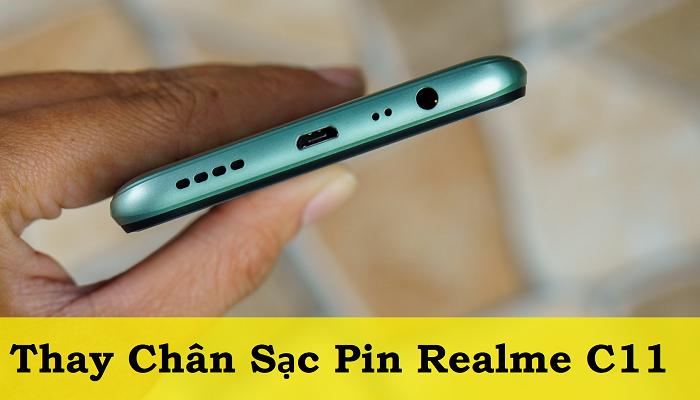 Thay Chân Sạc Pin Realme C11
