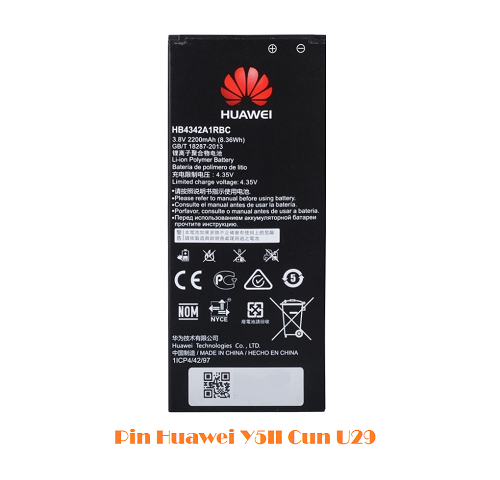 Pin Huawei Y5II Cun U29 HB4342A1RBC 2200mAh