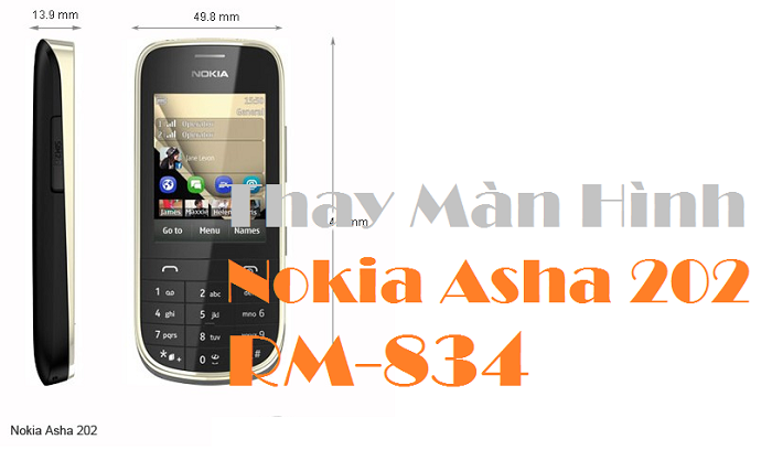 Thay Màn hình Nokia Asha 202 RM-834