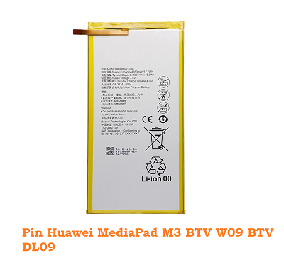 Pin Huawei MediaPad M3 BTV W09 BTV DL09