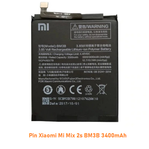 Pin Xiaomi Mi Mix 2s BM3B 3400mAh