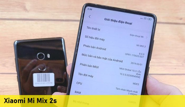 Sửa chữa điện thoại Xiaomi Mi Mix 2s