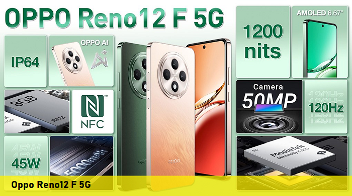 Sửa chữa Oppo Reno12 F 5G