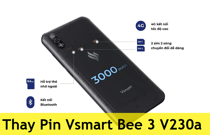 Thay Pin Vsmart Bee 3 V230a