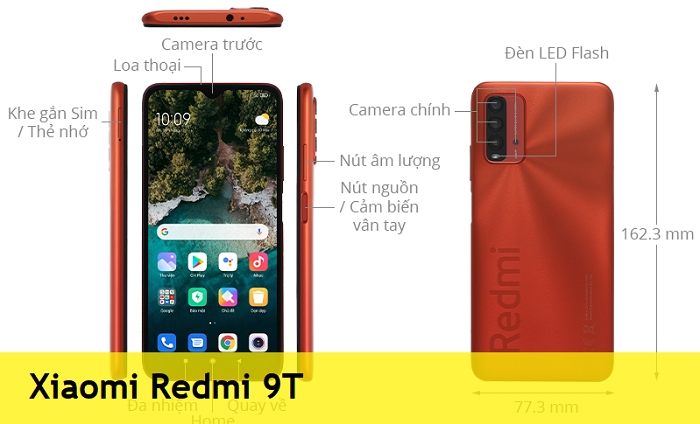 Sửa chữa Điện Thoại Xiaomi Redmi 9T