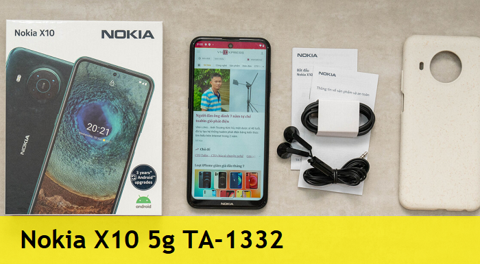 Sửa Nokia X10 5g TA-1332