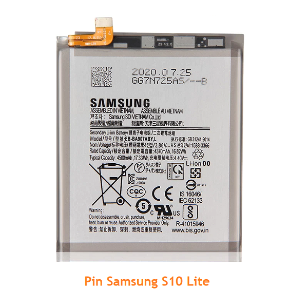 Pin Samsung S10 Lite EB-BA907ABY 4500mAh