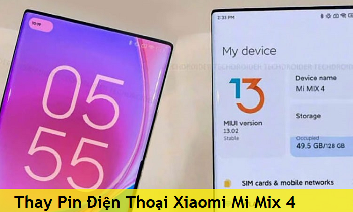 Thay Pin Xiaomi Mi Mix 4