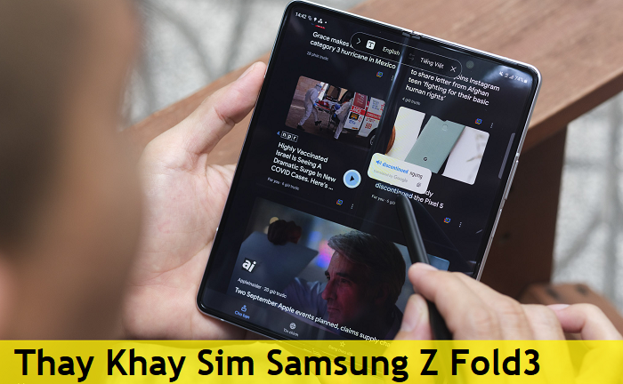 Thay Khay Sim Samsung Z Fold3