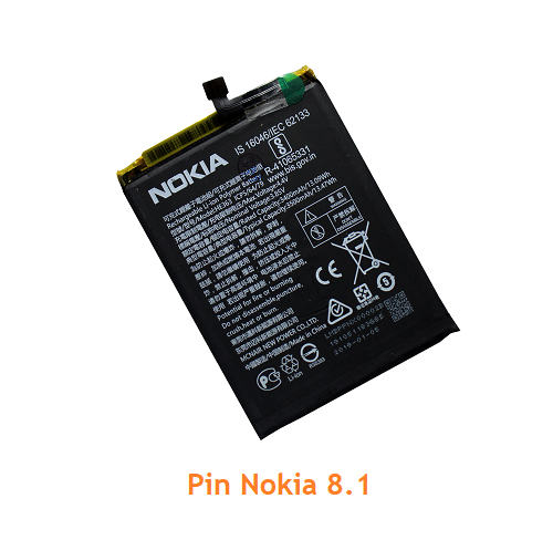 Pin Nokia 8.1