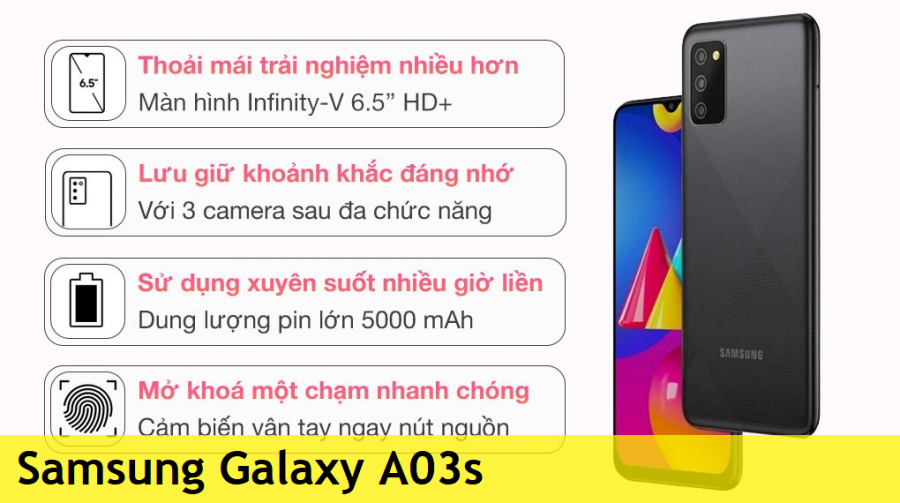 Sửa Samsung Galaxy A03s