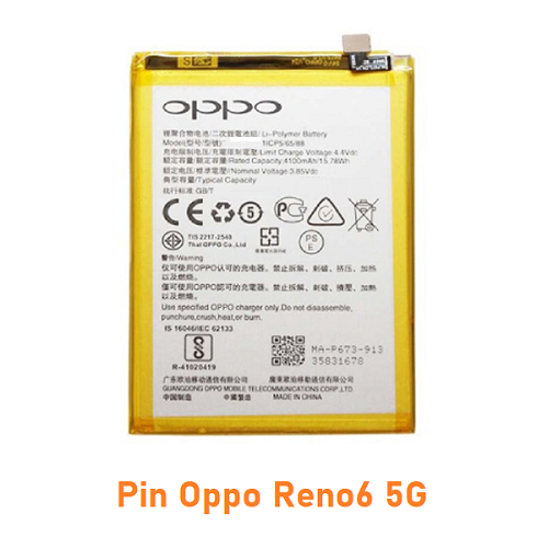 Pin Điện Thoại Oppo Reno6 5G