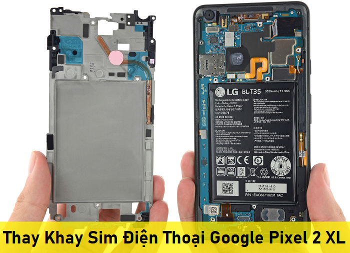 Thay Khay Sim Điện Thoại Google Pixel 2 XL