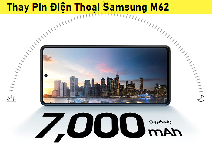 Thay Pin Điện Thoại Samsung M62