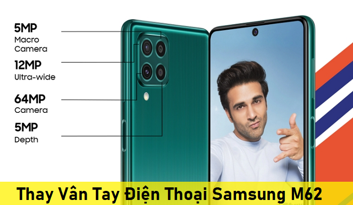 Thay Vân Tay Điện Thoại Samsung M62