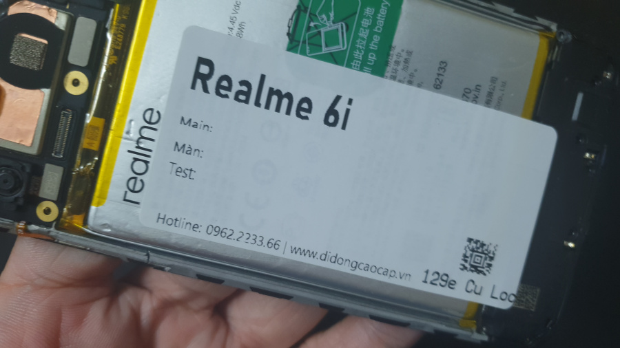 Pin điện thoại Realme 6i