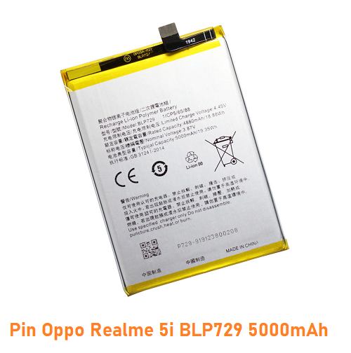 Pin Oppo Realme 5i BLP729 5000mAh