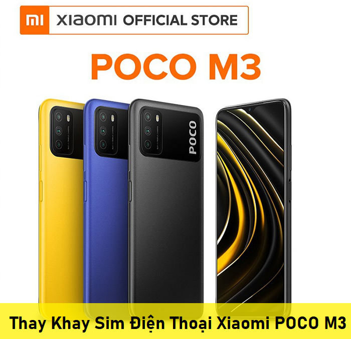 Thay Khay Sim Điện Thoại Xiaomi POCO M3