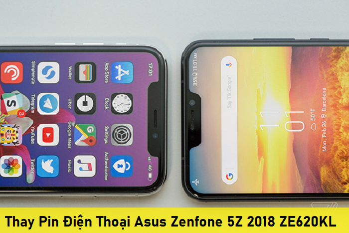 Thay Pin Điện Thoại Asus Zenfone 5Z 2018 ZE620KL