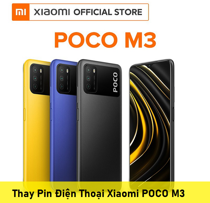 Thay Pin Điện Thoại Xiaomi POCO M3