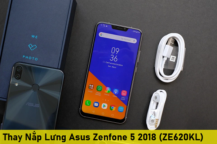Thay Nắp Lưng Asus Zenfone 5 2018 (ZE620KL)