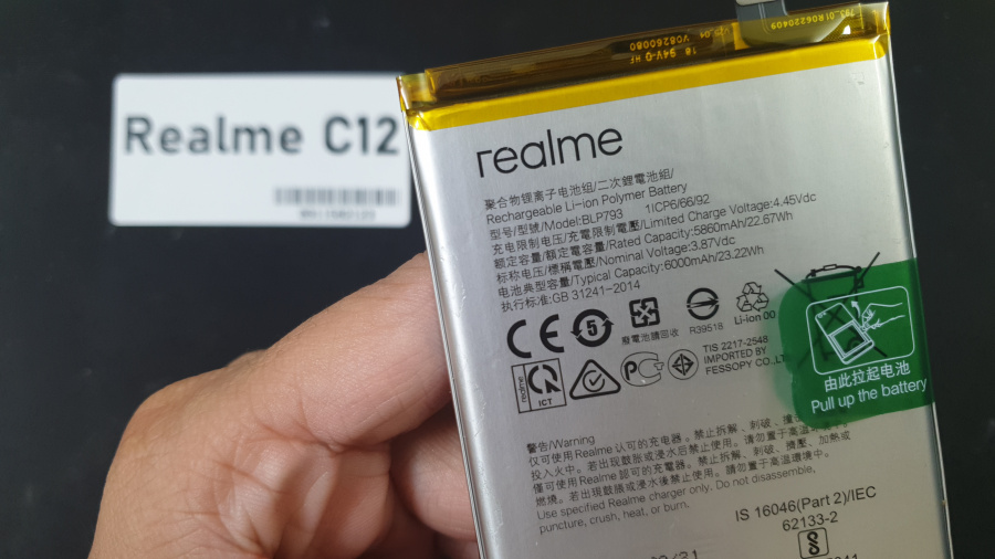 Pin Realme C12