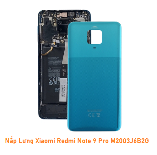 Nắp lưng Xiaomi Redmi Note 9 Pro M2003J6B2G