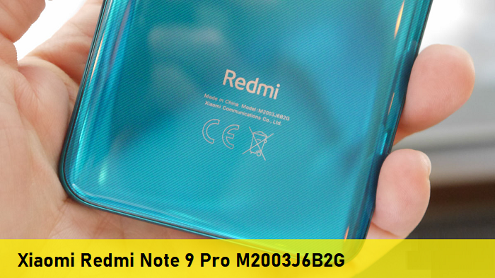 Sửa chữa điện thoại Xiaomi Redmi Note 9 Pro M2003J6B2G
