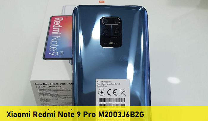 Sửa chữa Xiaomi Redmi Note 9 Pro M2003J6B2G