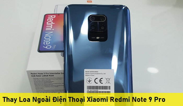 Thay Loa Ngoài Điện Thoại Xiaomi Redmi Note 9 Pro