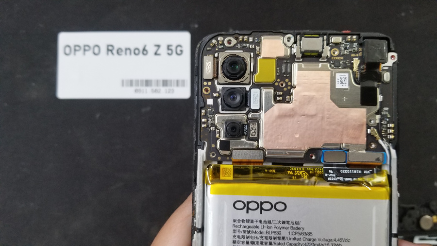 main điện thoại Oppo Reno6 Z 5G
