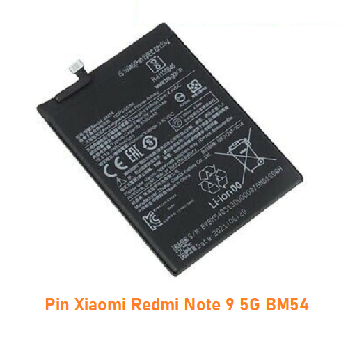 Pin Xiaomi Redmi Note 9 5G BM54 5000mAh