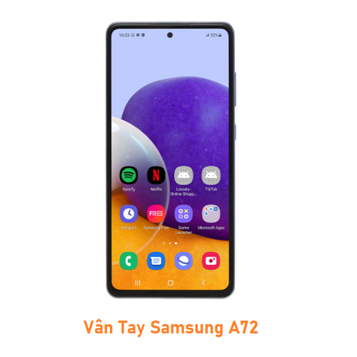 Vân Tay Samsung A72