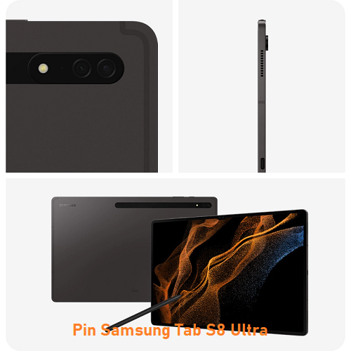 Pin Samsung Tab S8 Ultra