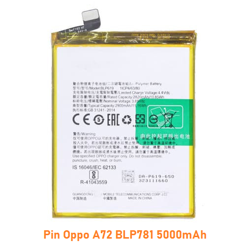 Pin OPPO Oppo A72 5G