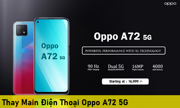 Thay Main Điện Thoại Oppo A72 5G