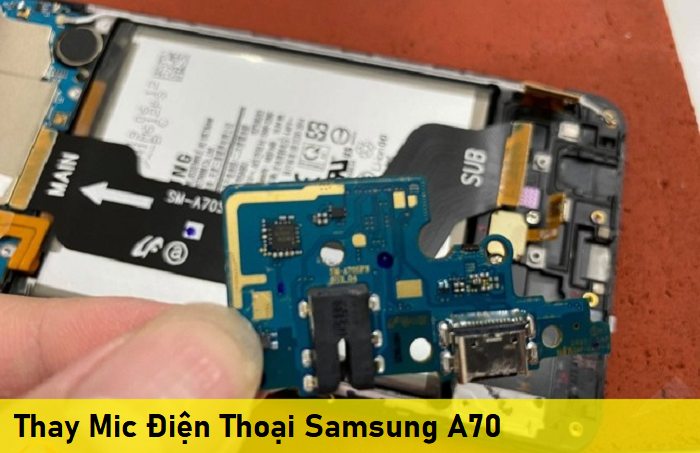 Thay Mic Điện Thoại Samsung A70