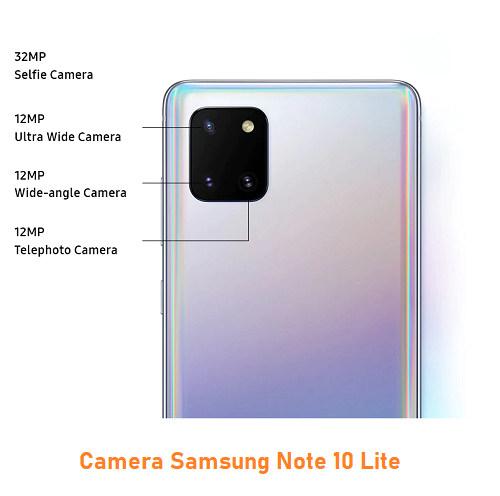 Camera Samsung Note 10 Lite