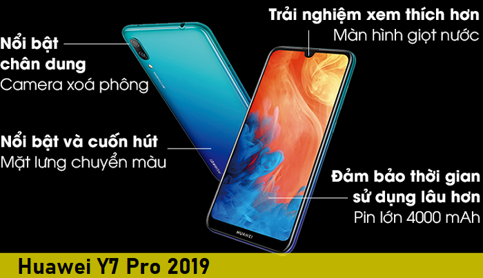 Sửa điện thoại Huawei Y7 Pro 2019