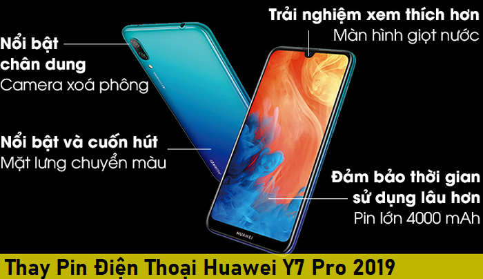 Thay Pin Điện Thoại Huawei Y7 Pro 2019