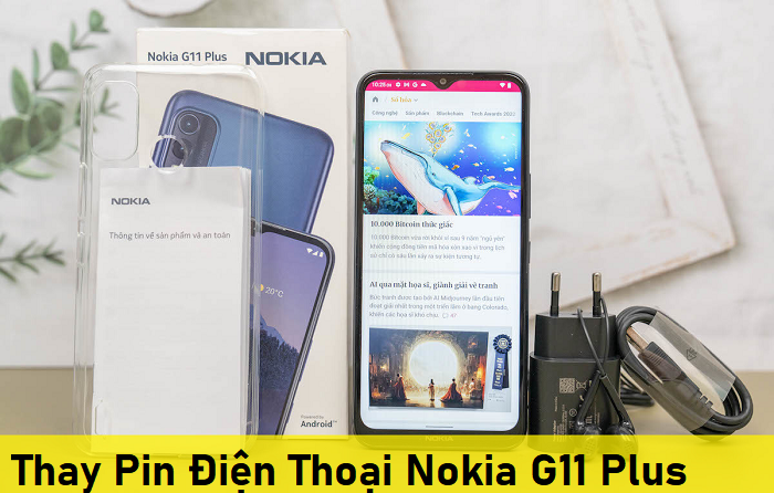 Thay Pin Điện Thoại Nokia G11 Plus