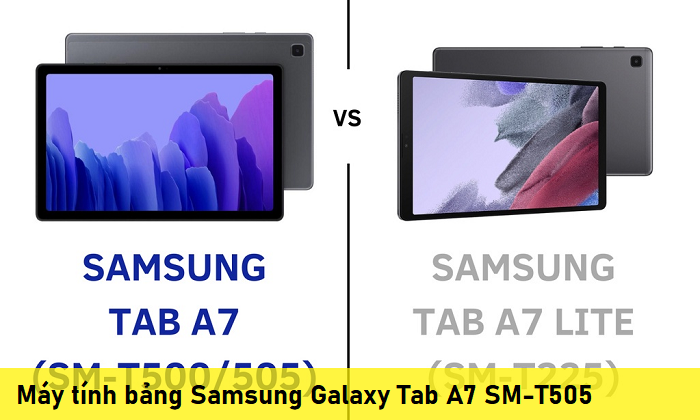 Sửa Máy tính bảng Samsung Galaxy Tab A7 SM-T505