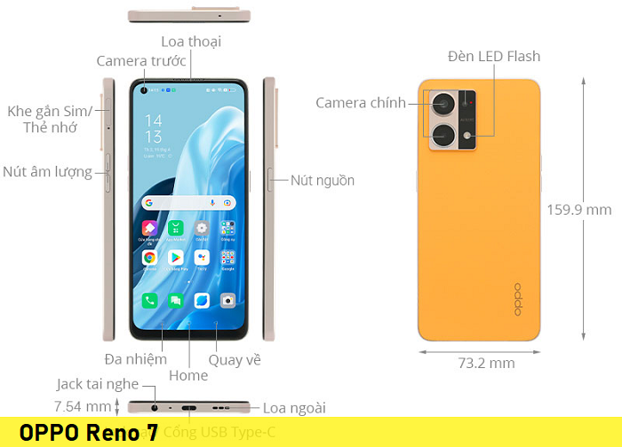 Sửa OPPO Reno 7