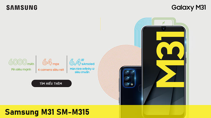 Sửa Samsung M31 SM-M315